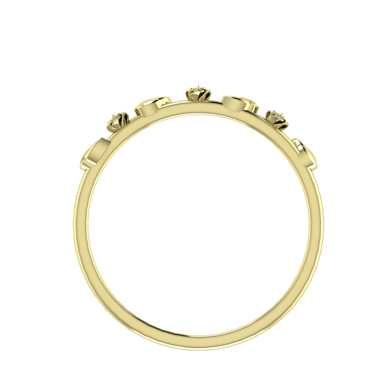 FASHION METAL  FLORAL  RINGS & BANDS